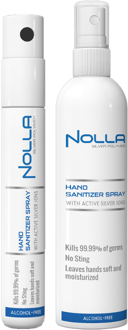 Alcohol Free Hand Sanitizer Spray (275x684), Png Download