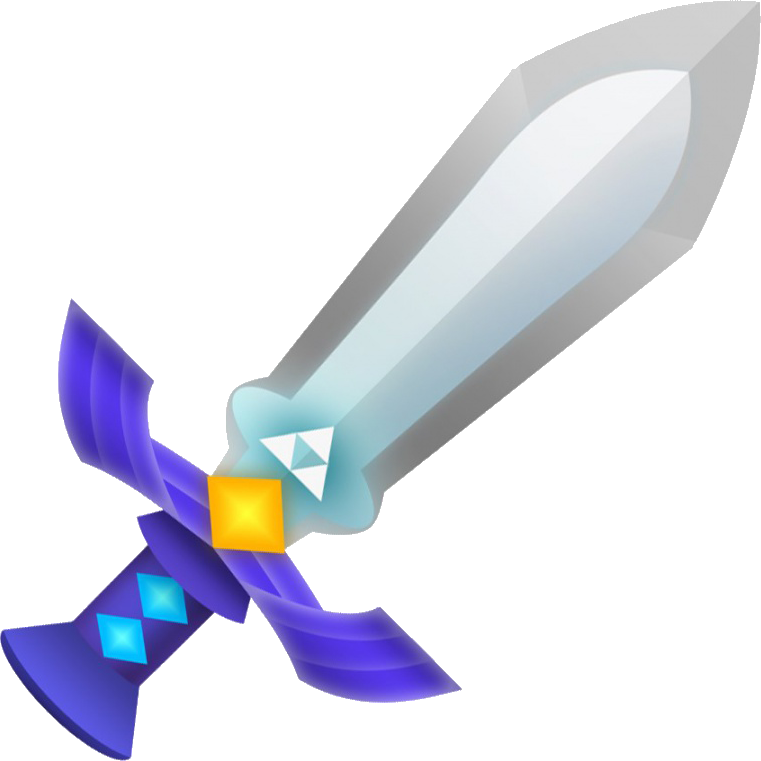 Master Sword - Zelda A Link Between Worlds Épée De Légende (761x761), Png Download