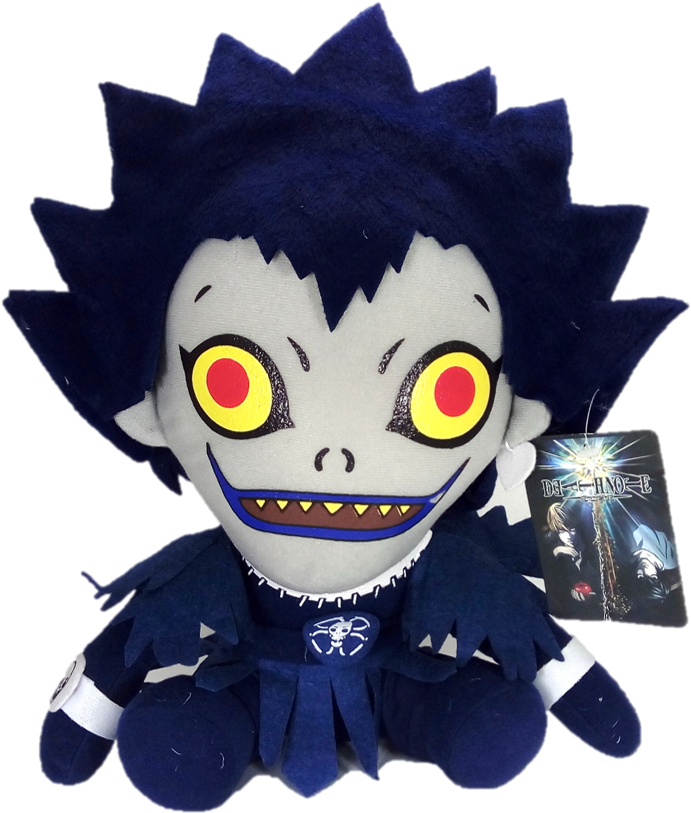 Ryuk, Es Un Personaje Ficticio De La Serie De Manga - Stuffed Toy (712x824), Png Download