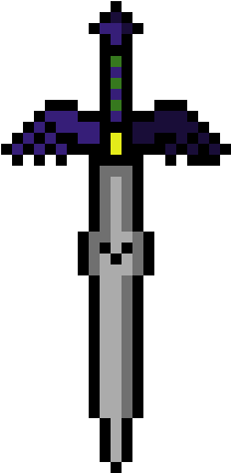 Master Sword - Cross (360x490), Png Download