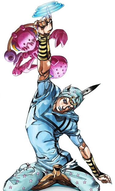 Johnny Joestar - Jojo Part 7 Johnny Joestar (400x632), Png Download