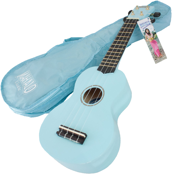 Mahalo Soprano Ukulele Light Blue With Bag - Light Blue Mahalo Ukulele (600x600), Png Download