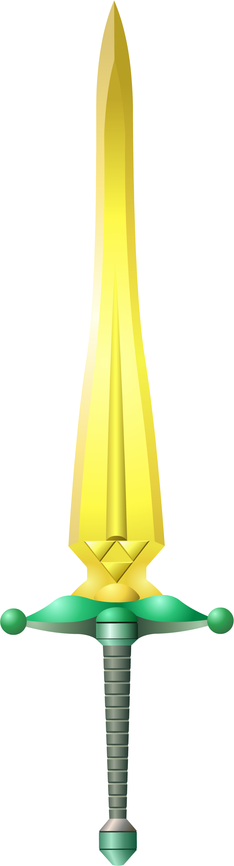 A Link To The Past - Link To The Past Master Sword Render (816x3017), Png Download