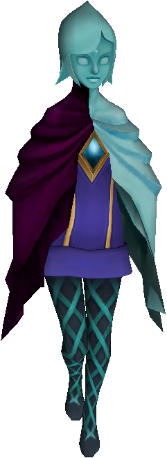 Created By The Goddess Hylia Untold Years Before The - Fi Legend Of Zelda Skyward Sword (241x660), Png Download