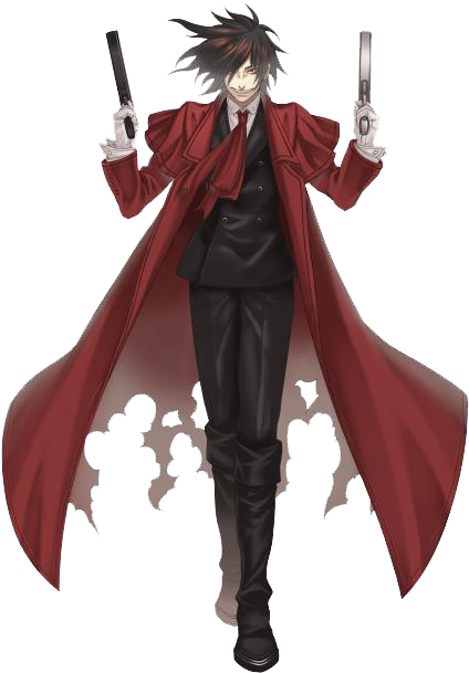 Alucard - Hellsing Alucard Cosplay Costume (480x640), Png Download