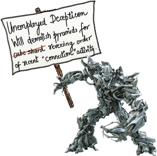 Decepticon Plea - Transformers 4 Rise Of Galvatron Megatron (529x531), Png Download