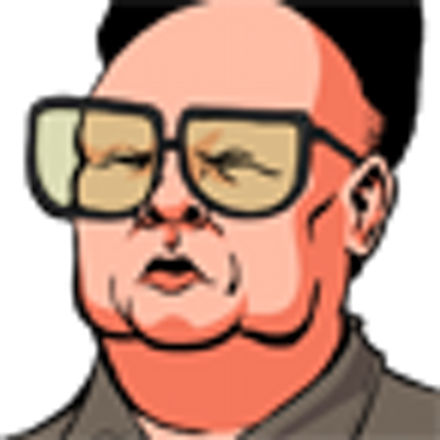 Plaid Kim Jong-il - Cartoon (400x400), Png Download