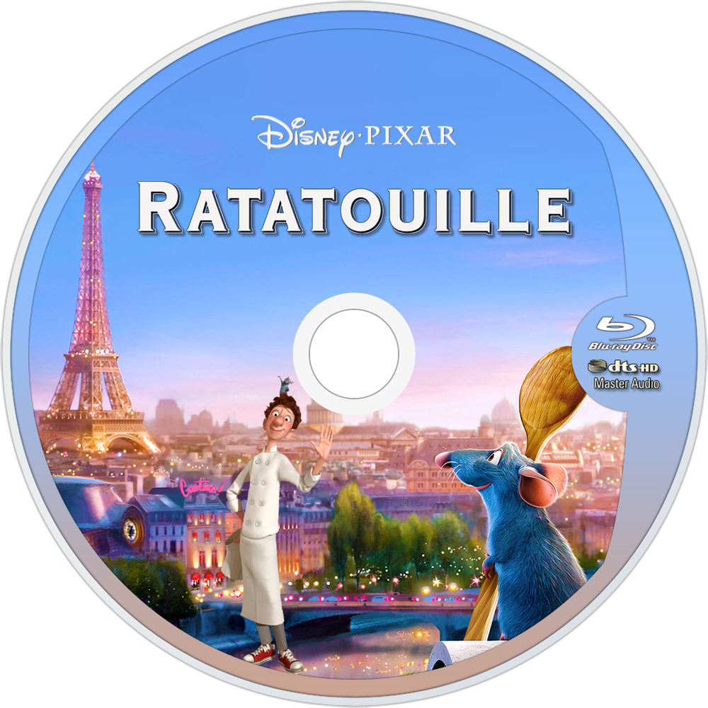 Ratatouille Bluray Disc Image - Ratatouille Movie Inspired Choker, Disney Necklace, (1000x1000), Png Download
