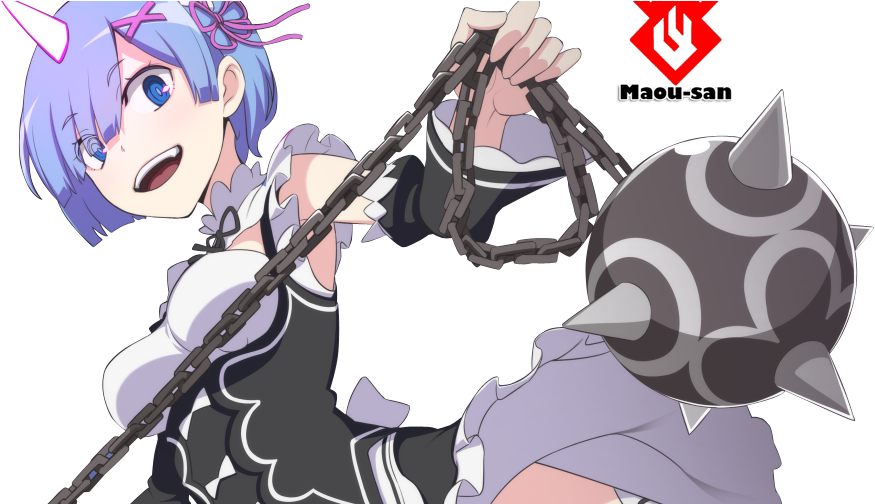 Re Zero Rem Weapon (958x503), Png Download
