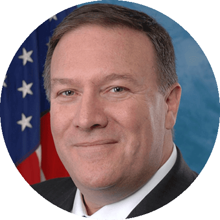 Pompeo - U - S - Will Need To Give Kim Jong Un Security - Mike Pompeo (450x450), Png Download