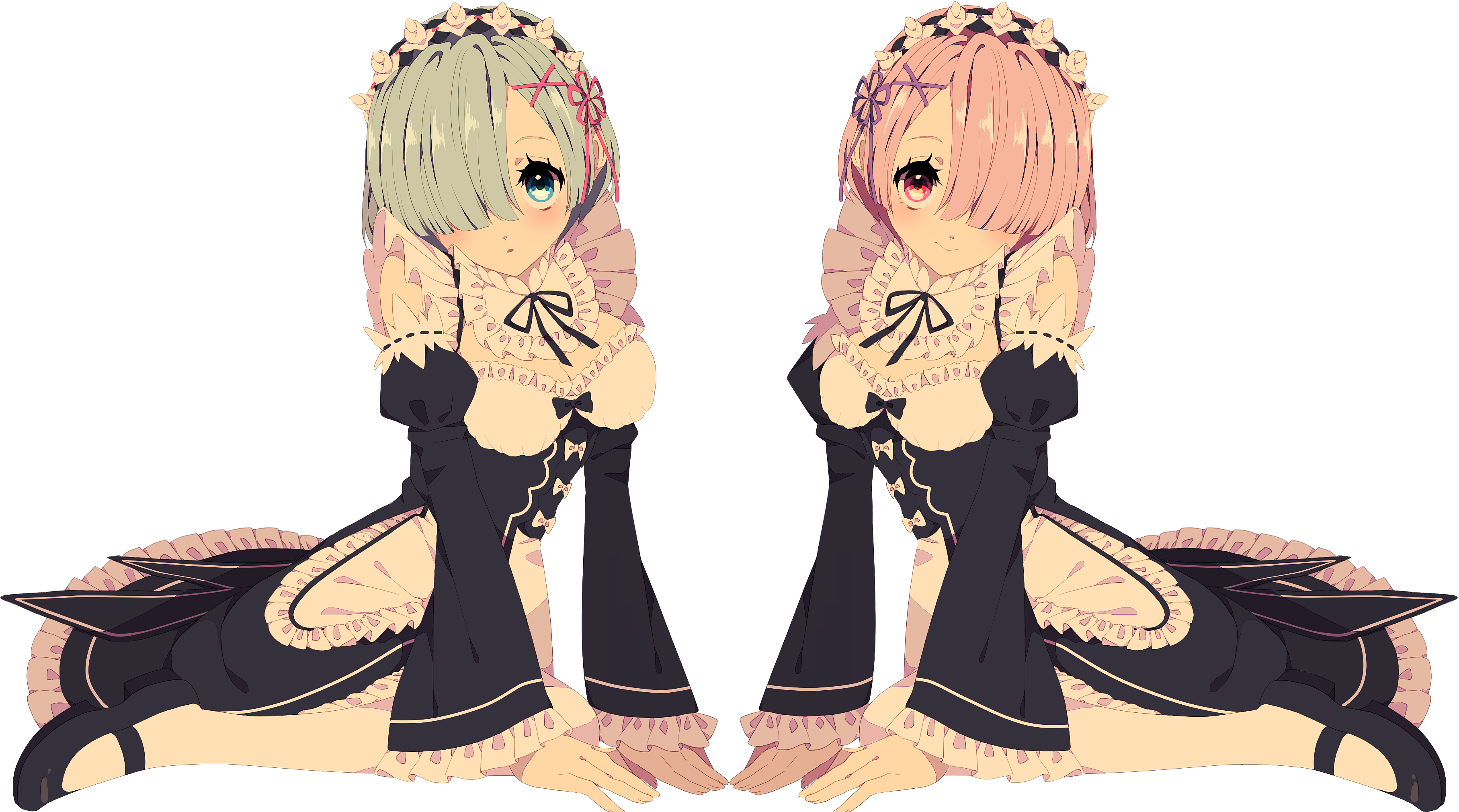 Zero Rem - Wallpaper (3630x2021), Png Download