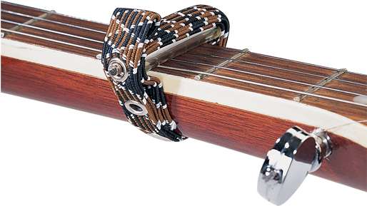 Dunlop 7828 - Bill Russell Elastic Banjo/ukulele Capo (568x402), Png Download