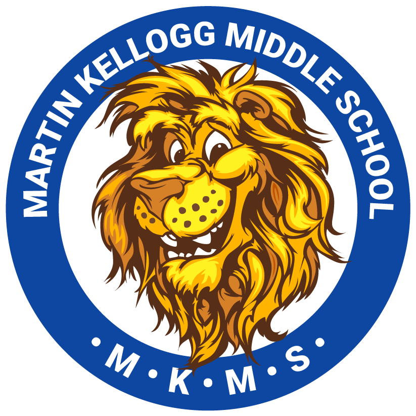 Martin Kellogg Middle School - Lion's Head (834x834), Png Download