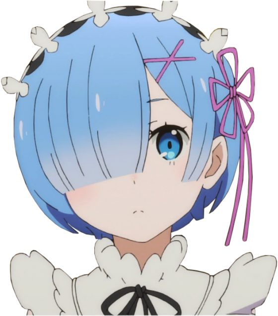 рэм рем аниме anime rem re Zero Rem Re Zero F Free Transparent PNG Download PNGkey