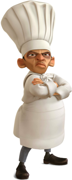 Ratatouille Film Skinner (471x855), Png Download