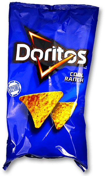 Doritos Flavored Tortilla Chips - Doritos Party Size Cool Ranch Tortilla Chips - 15 Oz (600x600), Png Download