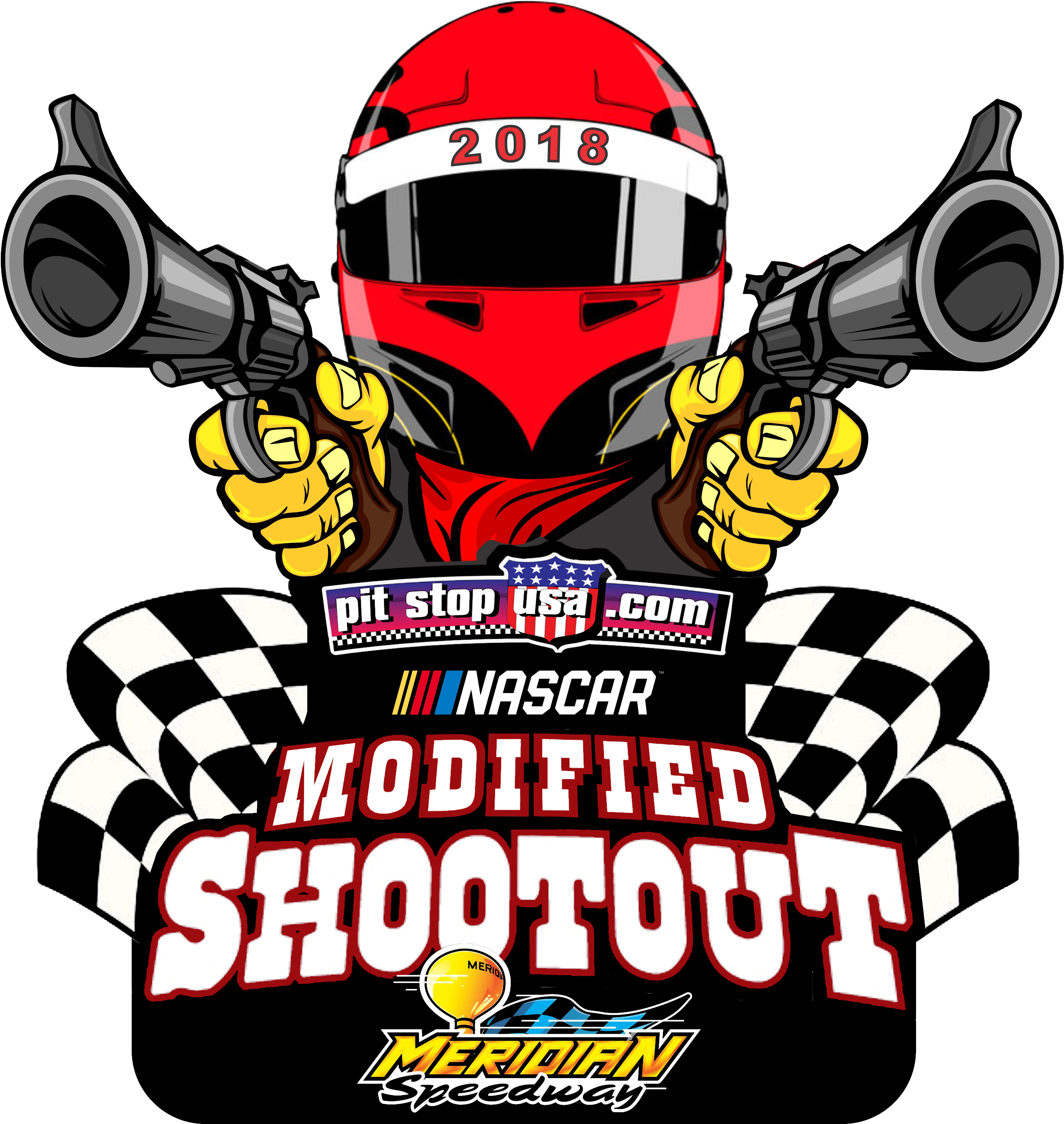 Com Nascar Modified Shootout - Decoration Vinyl Stickers Cowboy Bowling Pins Decoration (2757x2919), Png Download