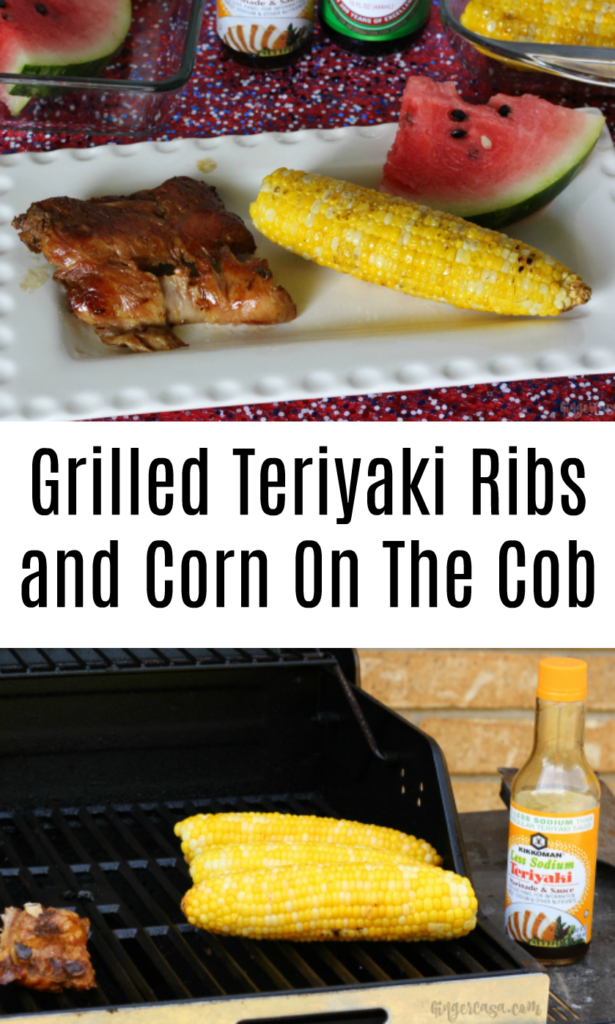 Grilled Teriyaki Corn On The Cob And Pork Ribs For - Corn Kernels (615x1024), Png Download