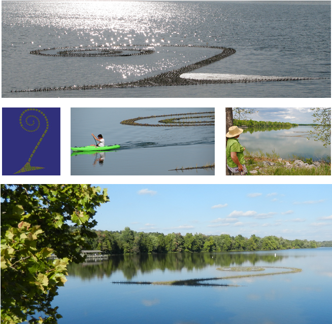 Spiral Wetland Design Stacy Levy - Arkansas (700x688), Png Download