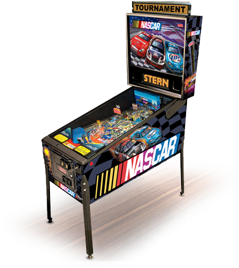 Photos - Videos - Buy - Nascar Pinball Machines (499x554), Png Download