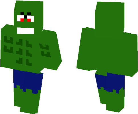 Hulk Smash - Lil Uzi Vert Minecraft Skin (584x497), Png Download