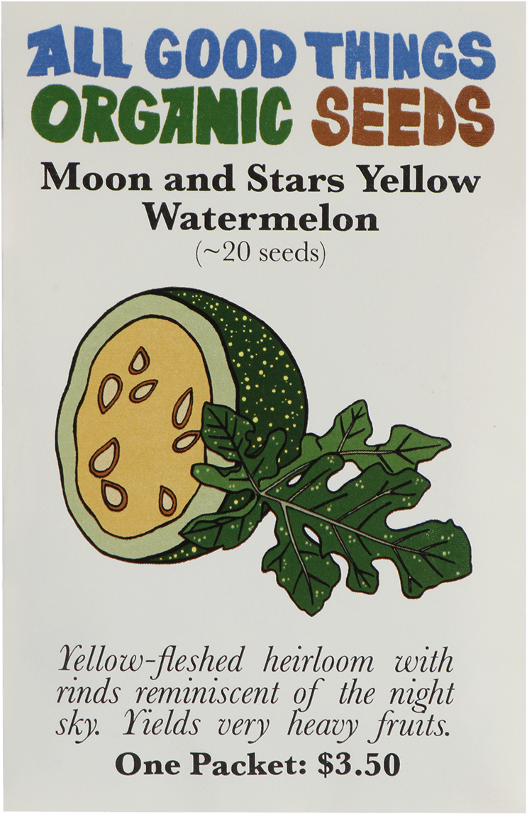 Yellow Moon And Stars Watermelon (1200x1200), Png Download