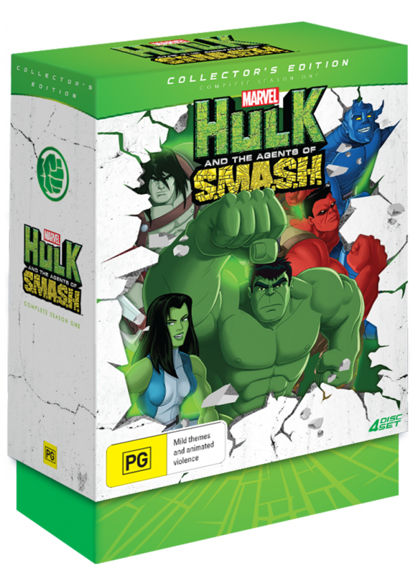 Hulk And The Agents Of Smash - Hulk And The Agents Of Smash : Season 1 : Collector's (600x851), Png Download
