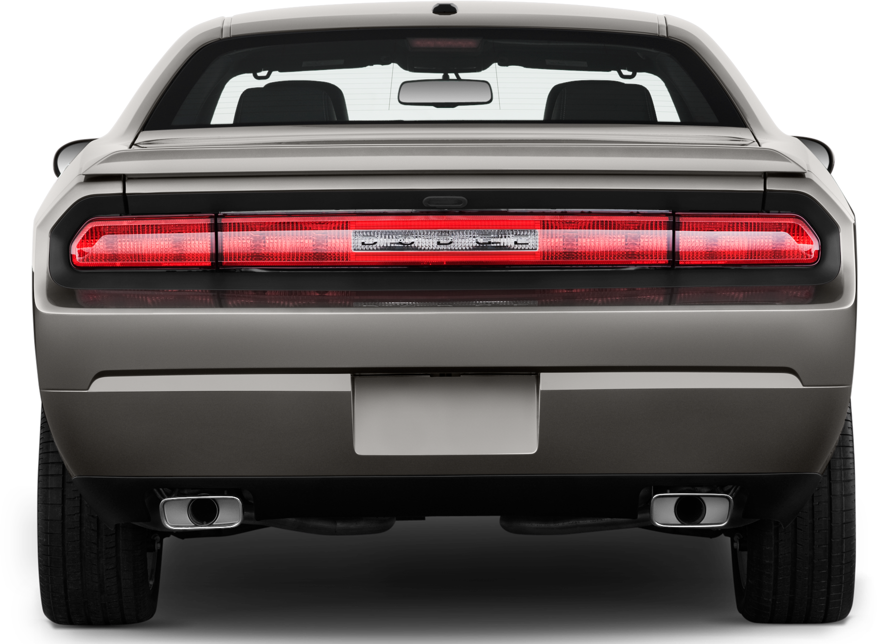Dodge Challenger Clipart Chevrolet - 2015 Dodge Challenger Back (2048x1360), Png Download