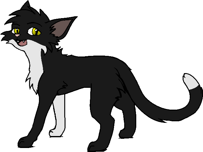 Amber Moon - Cartoon (692x506), Png Download