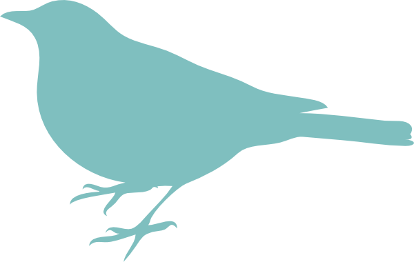 Love Bird Silhouette Clip Art - Bird Silhouette Clip Art (600x380), Png Download