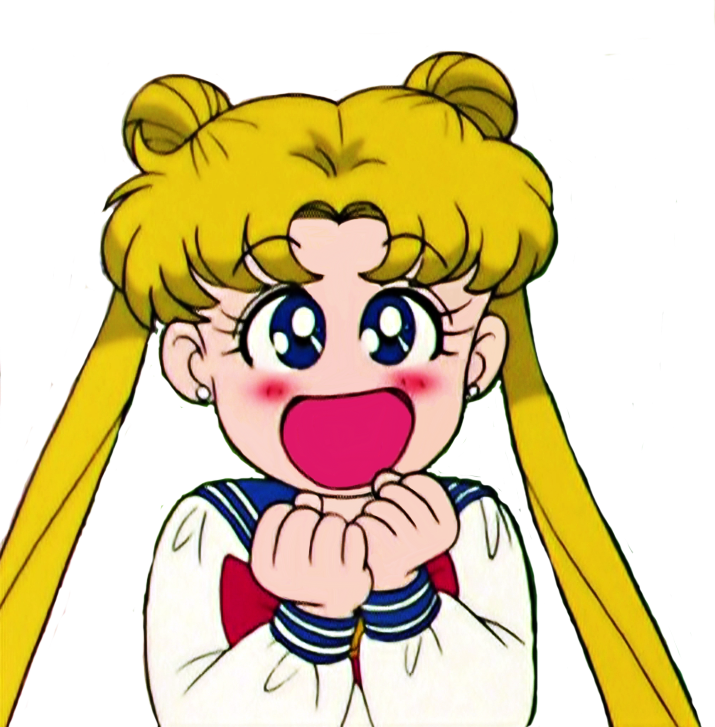 Caps By Tags Crystal Sailor Moon R Movie Sailor Moon - Sailor Moon Tumblr Drawing (715x727), Png Download