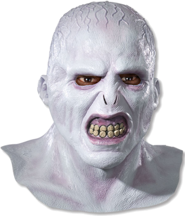 Voldemort Face Mask - Voldemort Latex Mask (366x580), Png Download