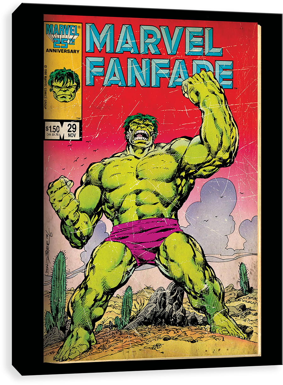 Hulk In Desert - Comics Iphone 6/6s Plus Case - Hulk Marvel Fanfare (1280x1280), Png Download