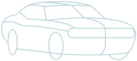 Dodge Challenger Srt8 - Dodge Challenger Drawing Png (500x500), Png Download