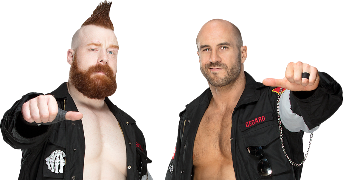 Wwe Sheamus And Cesaro Raw Tag Team Champions Png (1200x630), Png Download