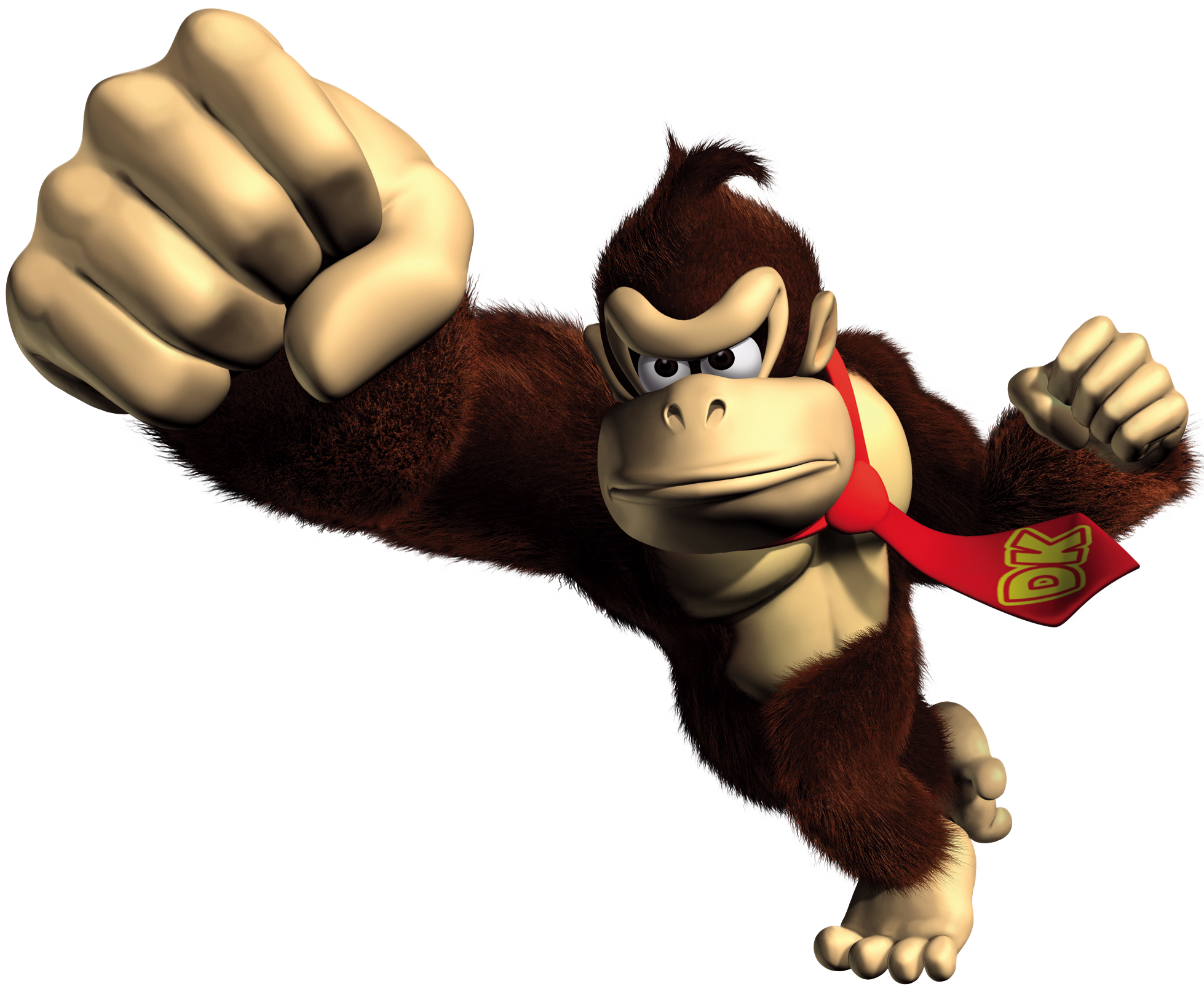 Donkey Kong Jungle Beat Dk (1958x1609), Png Download