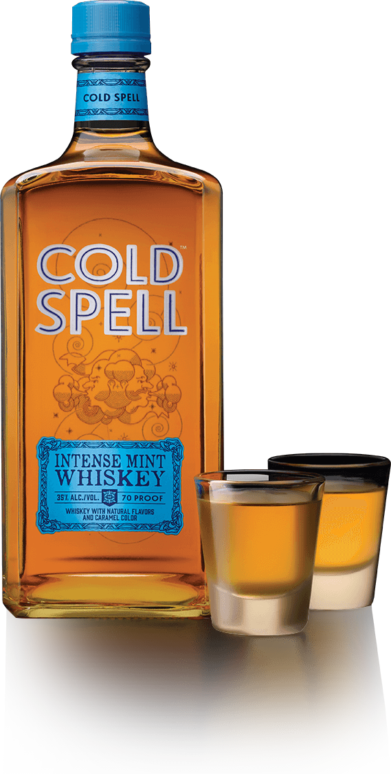 Introducing Cold Spell The Intense Mint Whiskey That - Cold Spell Mint Whiskey (569x1125), Png Download
