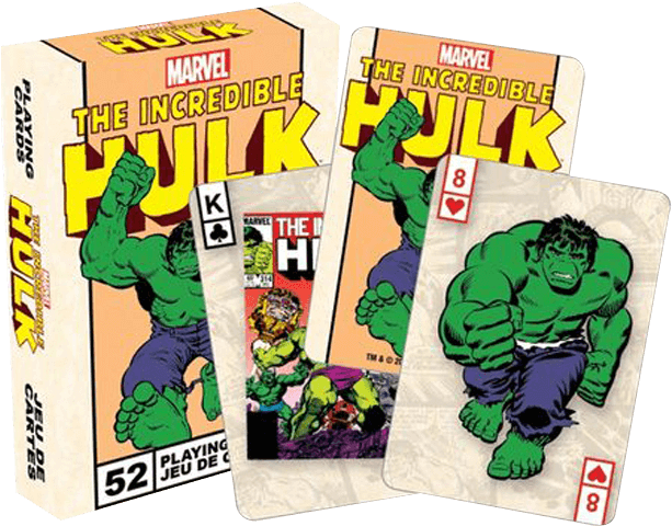 Classic Incredible Hulk Playing Cards - Hulk Playing Cards (415x415), Png Download