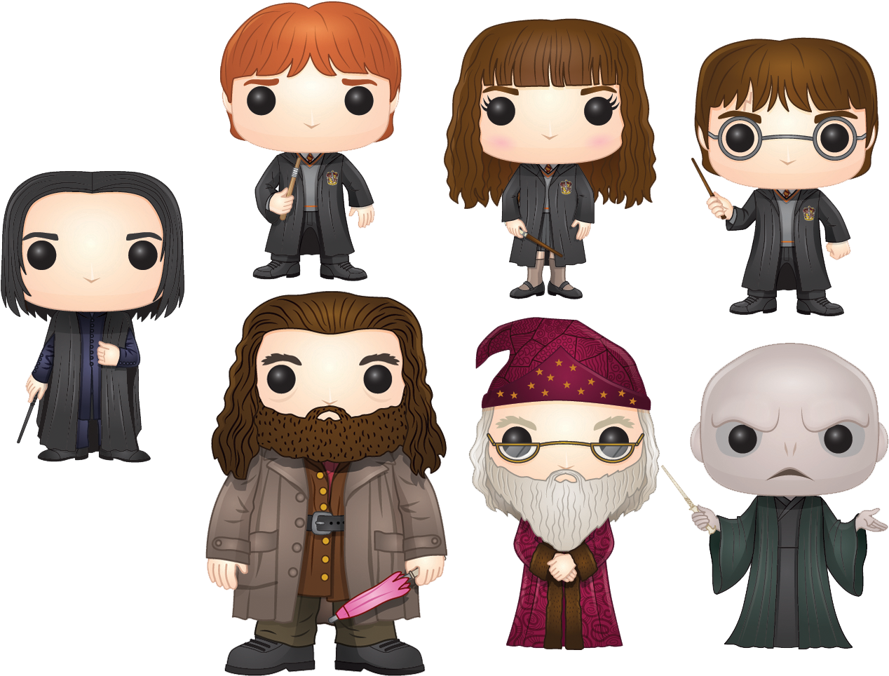 Diseño De Figuras De Vinil Funko Pop De Severus Snape, - Harry Potter (literary Series) (1394x1031), Png Download