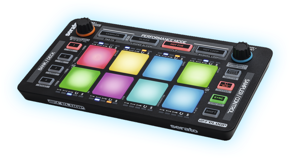 Neon - Reloop Neon Usb Performance Pad Controller For Serato (1000x575), Png Download