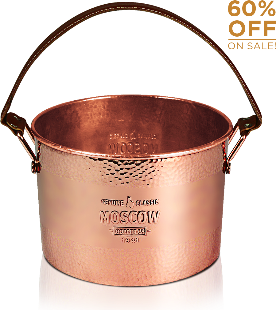Ice Bucket Copper (974x1024), Png Download