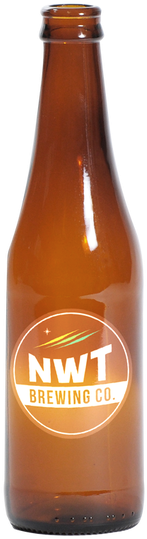 Honey Bucket Nut Brown - Glass Bottle (224x566), Png Download