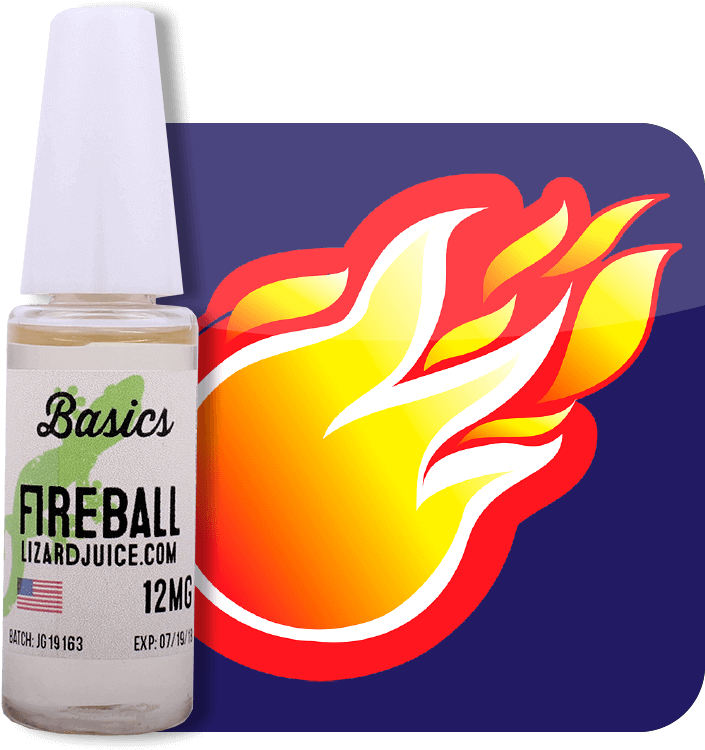 Fireball E-liquid From Lizard Juice In 15ml Needle (800x800), Png Download