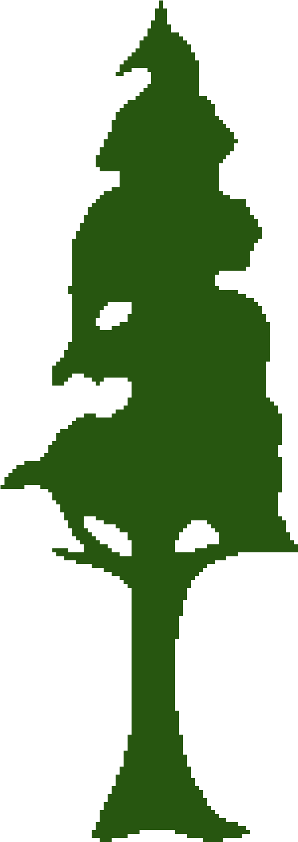 Redwood - Redwood Tree Clip Art (612x1700), Png Download