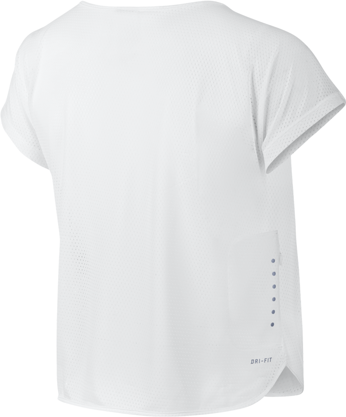 Nike Women's Run Free Swoosh Cool Running Short Sleeve - Active Shirt (960x960), Png Download