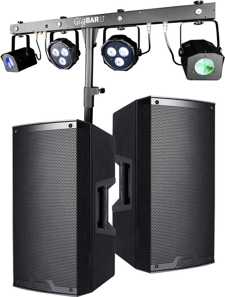 Dj Booth - Chauvet Dj Gigbar 2 4-in-1 Led Lighting System (800x1100), Png Download