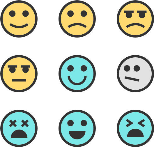 Faces And Emotions - Kindergarten Self Reflection (600x564), Png Download