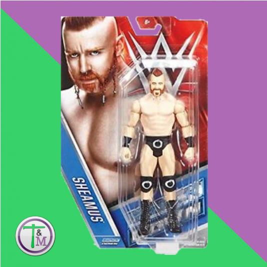 Mattel Wwe Sheamus Basic Action Figure (533x800), Png Download