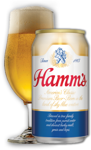 Hamm's Premium Beer 12 Oz Can (295x483), Png Download