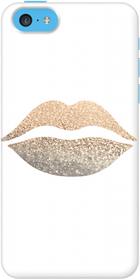 Gatsby Gold Lips Case For Iphone 5c - Pop Sockets: Expanding Stand And Grip For Smartphones (300x400), Png Download